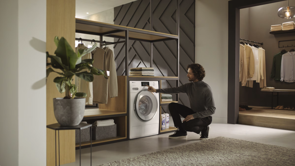 heat pump dryer in use heat pump dryer in use